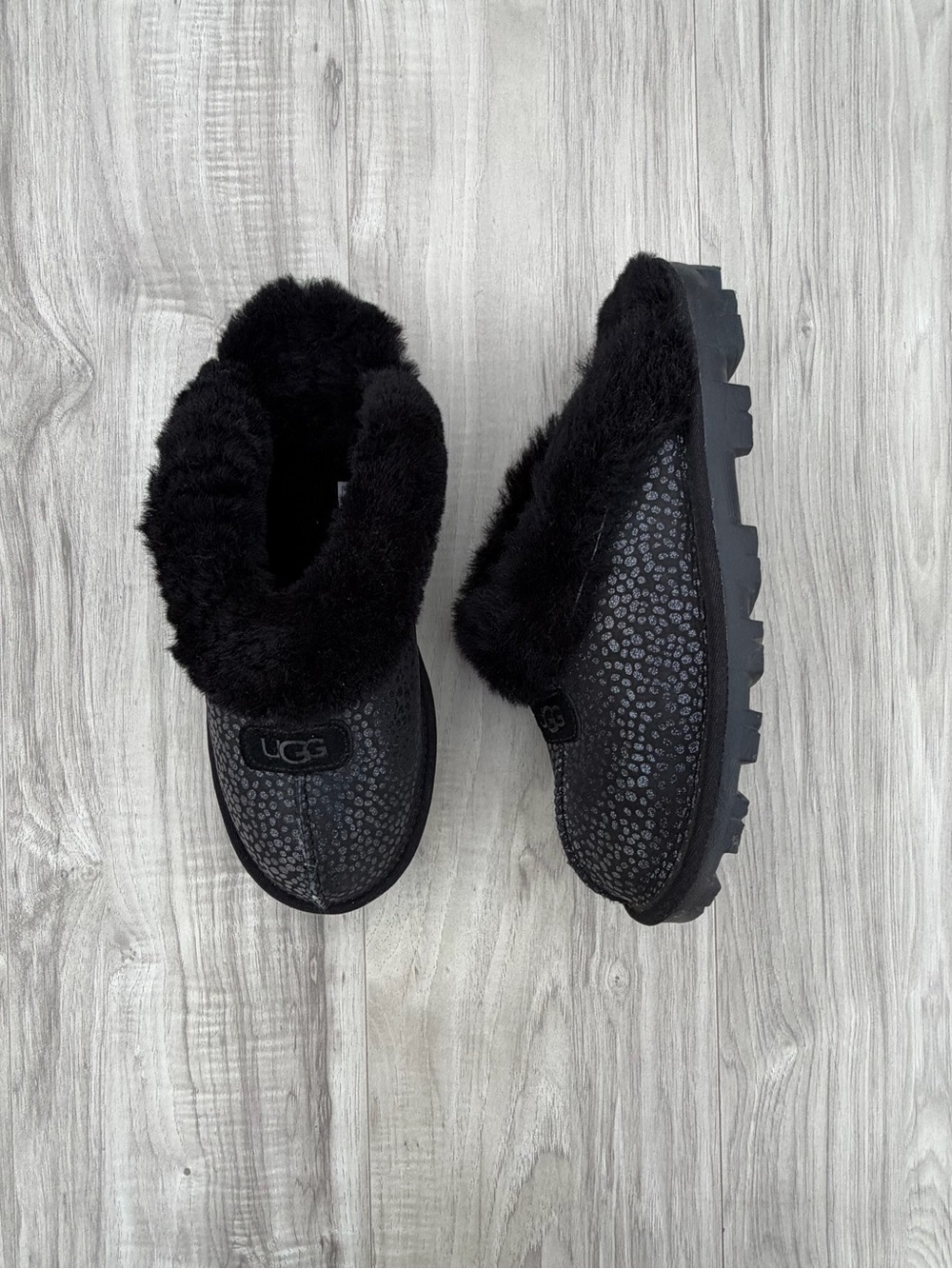 UGG Women's Coquette Sparkle Spots Slipper